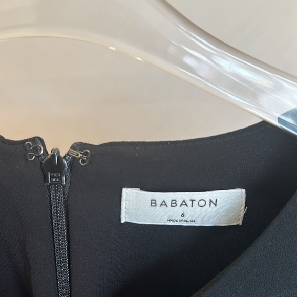 Babaton Black Straight Fit Dress - Picture 2 of 5